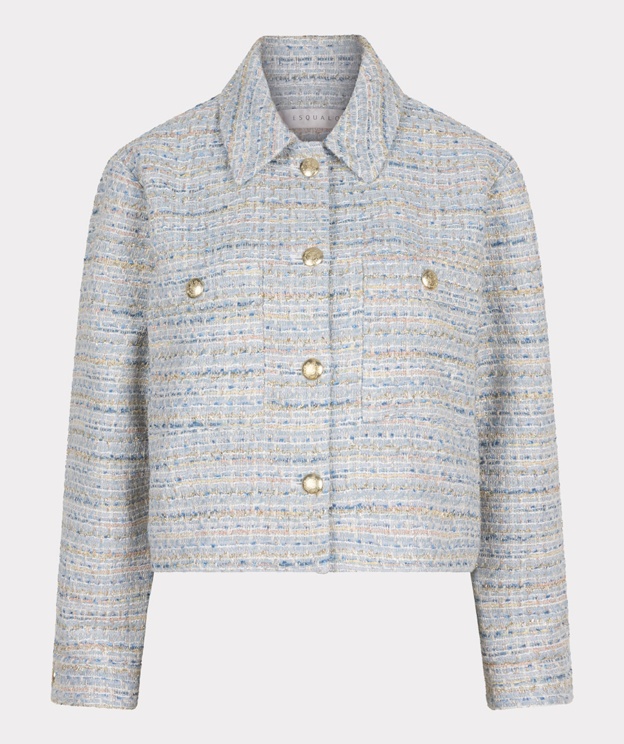 ESQUALO Esqualo Jacket tweed blue