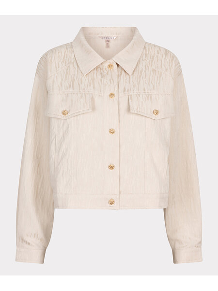 ESQUALO Esqualo Jacket jacquard sand