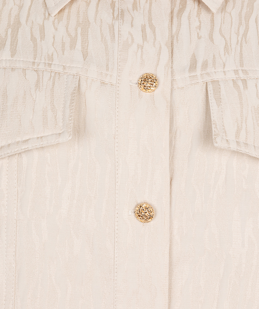 ESQUALO Esqualo Jacket jacquard sand