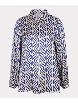 ESQUALO Esqualo Blouse basic utopia graphic print