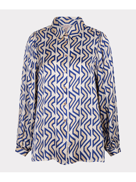 ESQUALO Esqualo Blouse basic utopia graphic print
