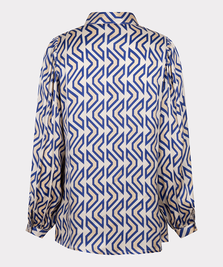 ESQUALO Esqualo Blouse basic utopia graphic print