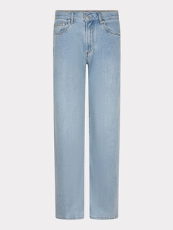 ESQUALO Esqualo Trousers wide leg denim blue