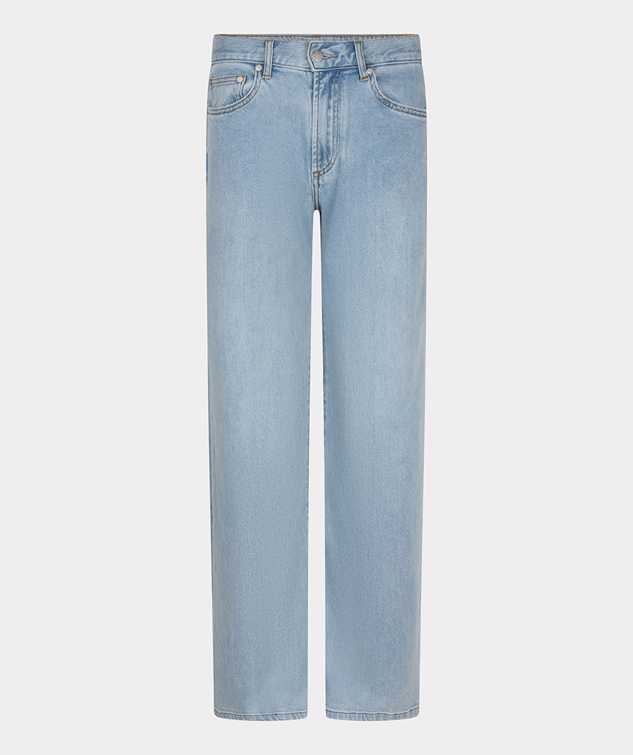 ESQUALO Esqualo  Trousers wide leg denim blue