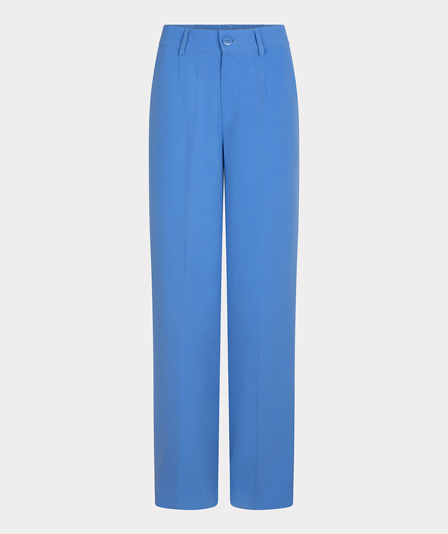 ESQUALO Esqualo Trousers wide elastic city blue