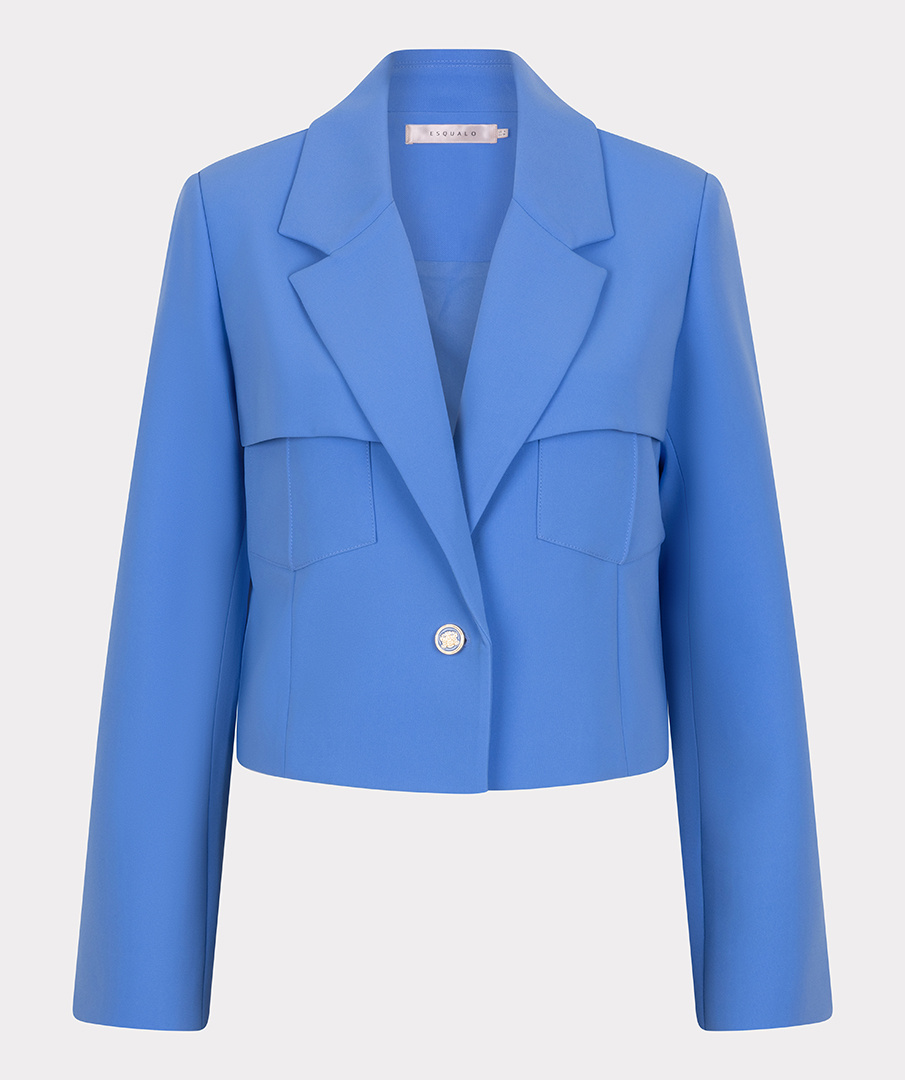 ESQUALO Esqualo Blazer short city blue