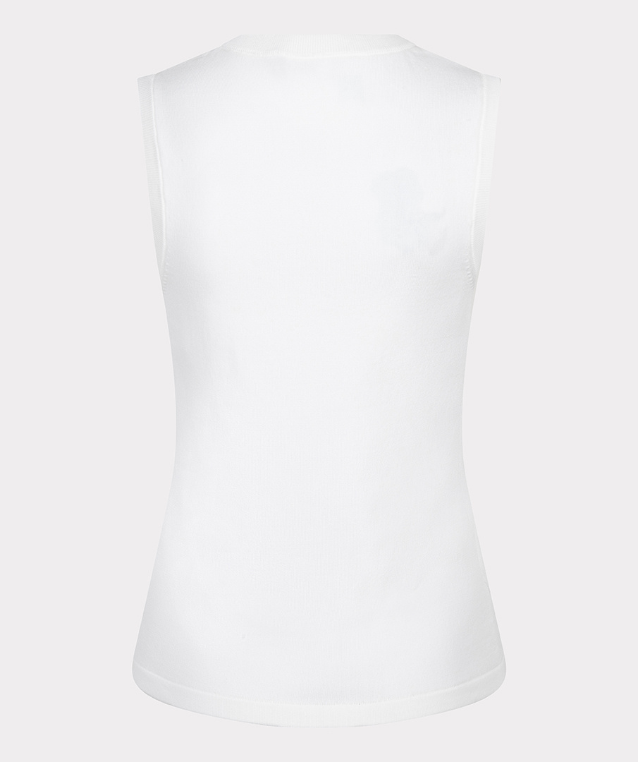 ESQUALO Esqualo Sweater knit embellishment off white