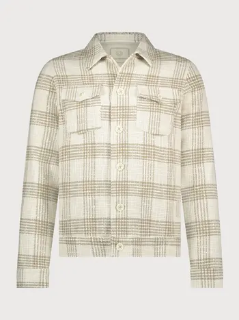 BLUE INDUSTRY MilanoS25-M1 Shirtjacket beige