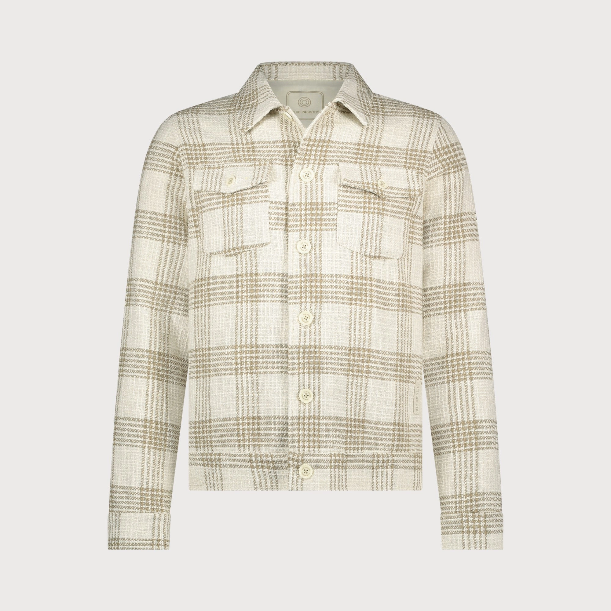BLUE INDUSTRY MilanoS25-M1 Shirtjacket beige