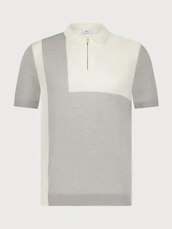 BLUE INDUSTRY KBIS25-M19 Polo grey