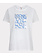 ESQUALO Esqualo T-shirt foil print off white / blu