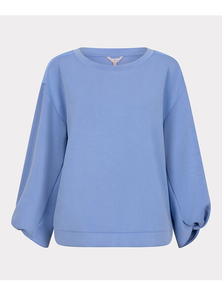 ESQUALO Esqualo Sweater oversized modal blue