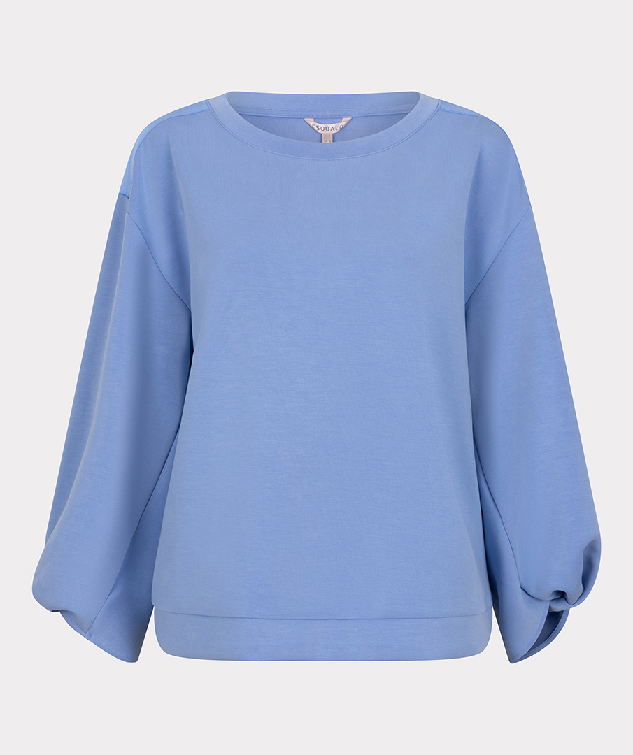 ESQUALO Esqualo Sweater oversized modal blue