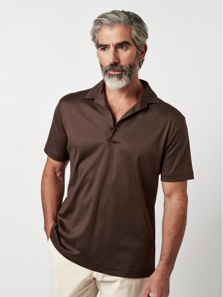 Desoto Luxury Polo Brown