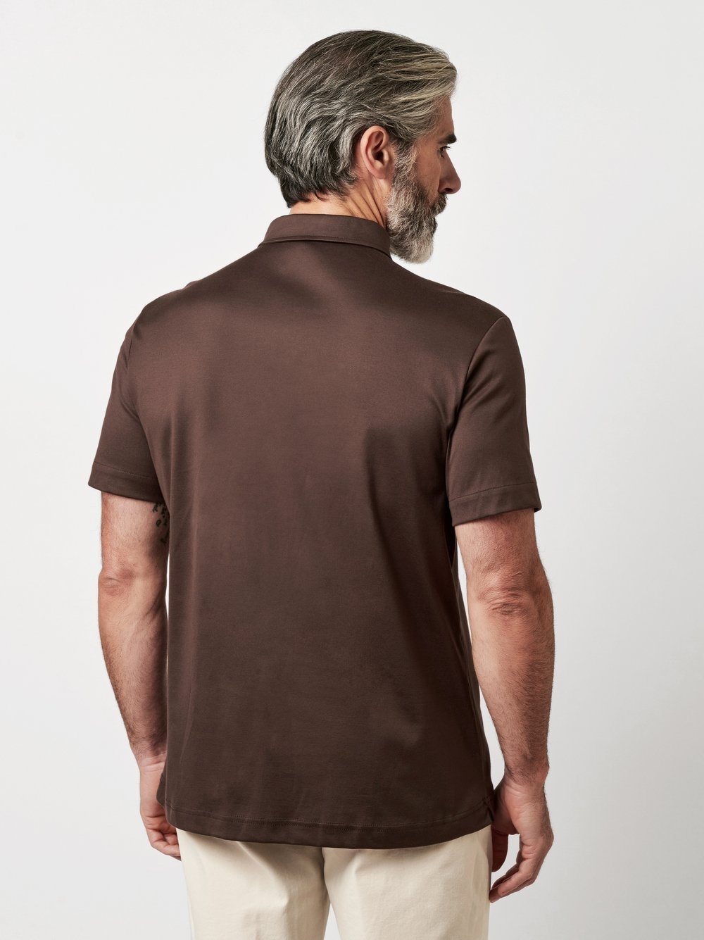 Desoto Luxury Polo Brown