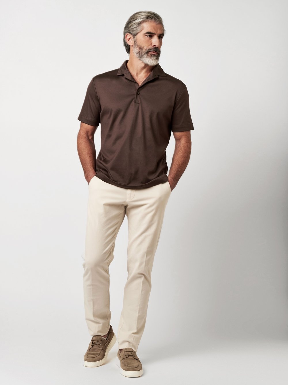Desoto Luxury Polo Brown