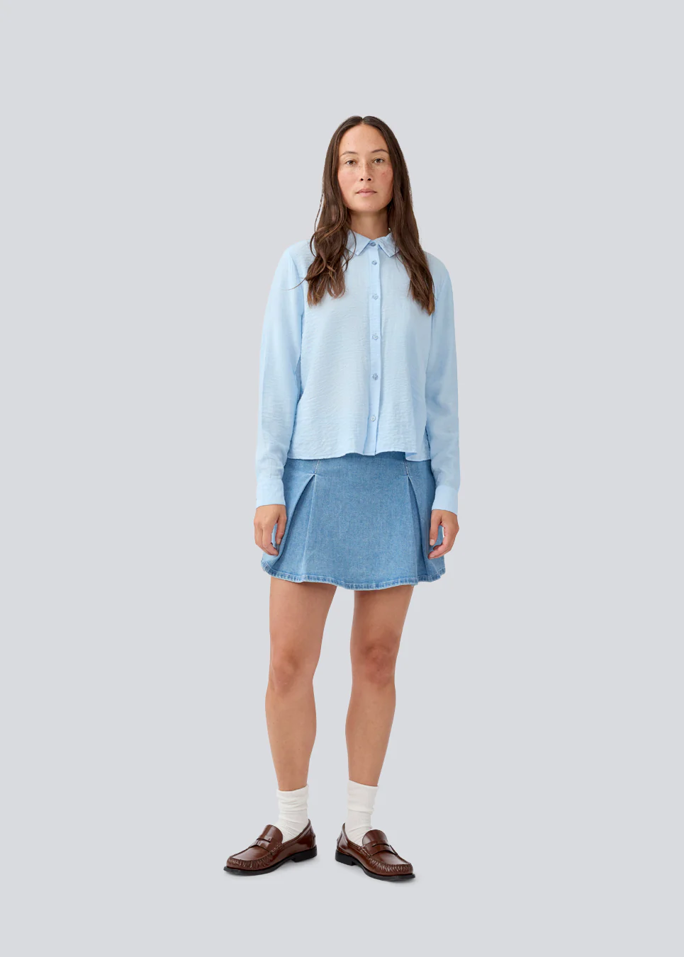 MODSTRÖM Modström Hudgesmd shirt cashmere blue