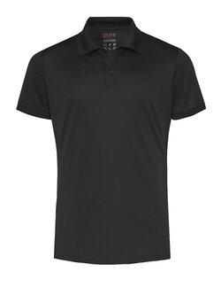 PURE Pure Functional polo slim fit halbarm Zwart