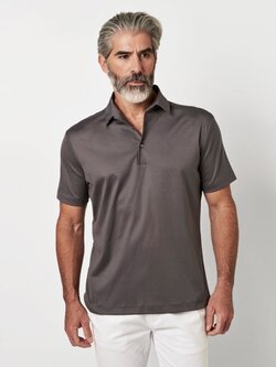 Desoto Luxury Polo Grey