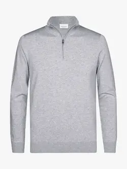PROFUOMO Profuomo Luxury Half Zip light grey