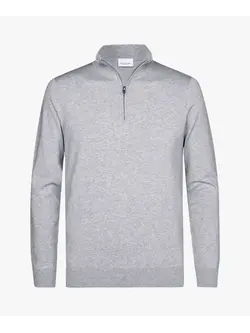 PROFUOMO Profuomo Luxury Half Zip light grey