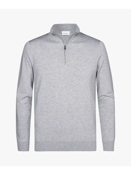 PROFUOMO Profuomo Luxury Half Zip light grey