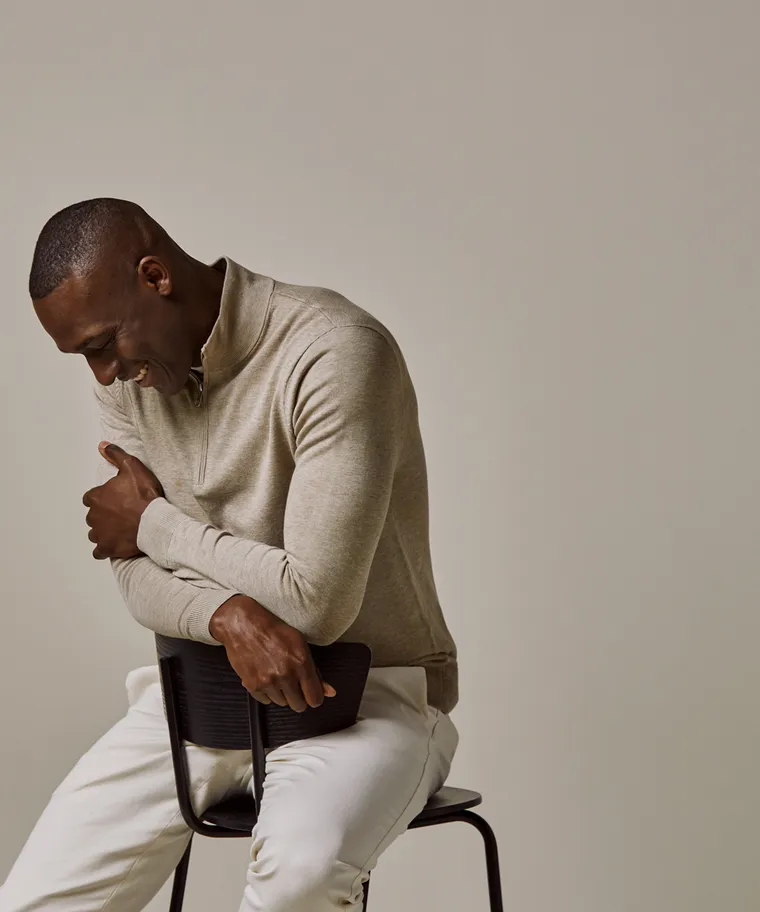 PROFUOMO Profuomo Luxury Half Zip Beige