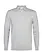 PROFUOMO Luxury Basic one piece polo lange mouw lichtgrijs