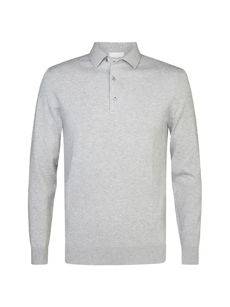 PROFUOMO Profuomo luxury basic one piece polo light grey