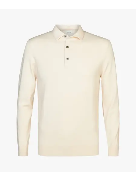 PROFUOMO Profuomo luxury basic one piece polo off-white