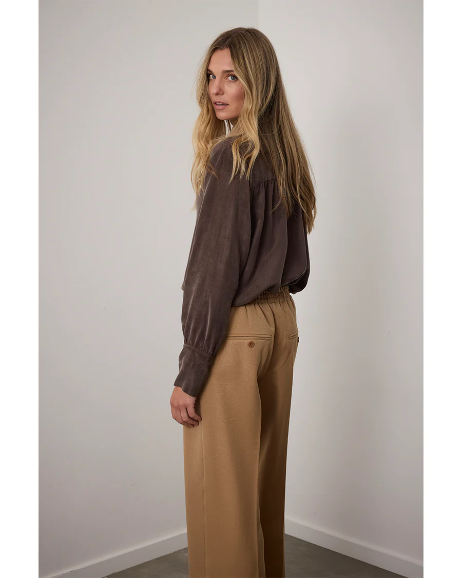 COREL Corel Carmelia Pants Laminato Caramel