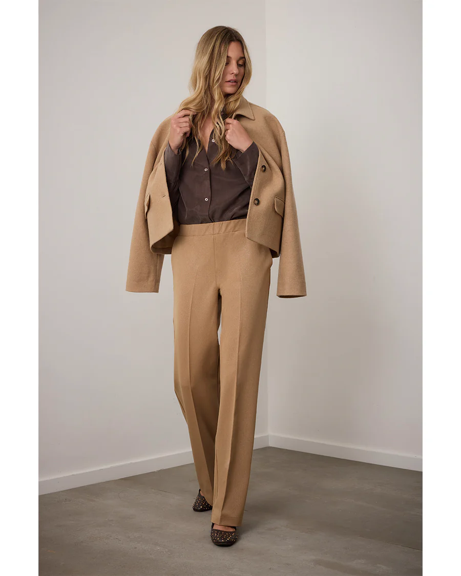 COREL Corel Carmelia Pants Laminato Caramel