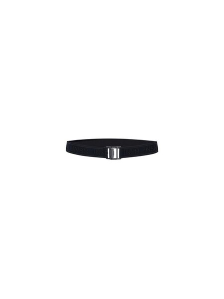 JANSEN AMSTERDAM Elas riem logo elastique black