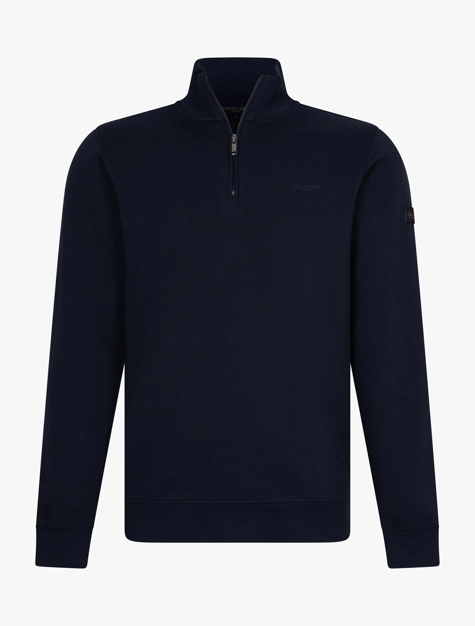 CAVALLARO Cavallaro Marcio half zip sweat dark kit