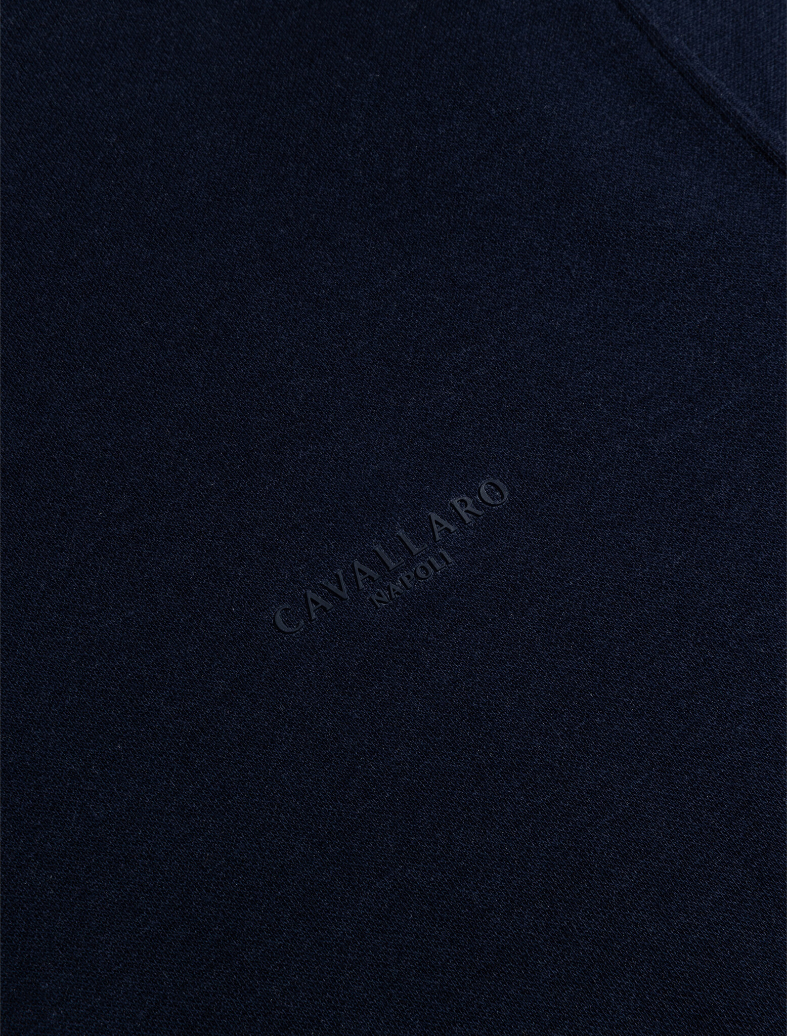 CAVALLARO Cavallaro Marcio half zip sweat dark kit