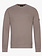 CAVALLARO Cavallaro  Enego r neck sweat light taupe
