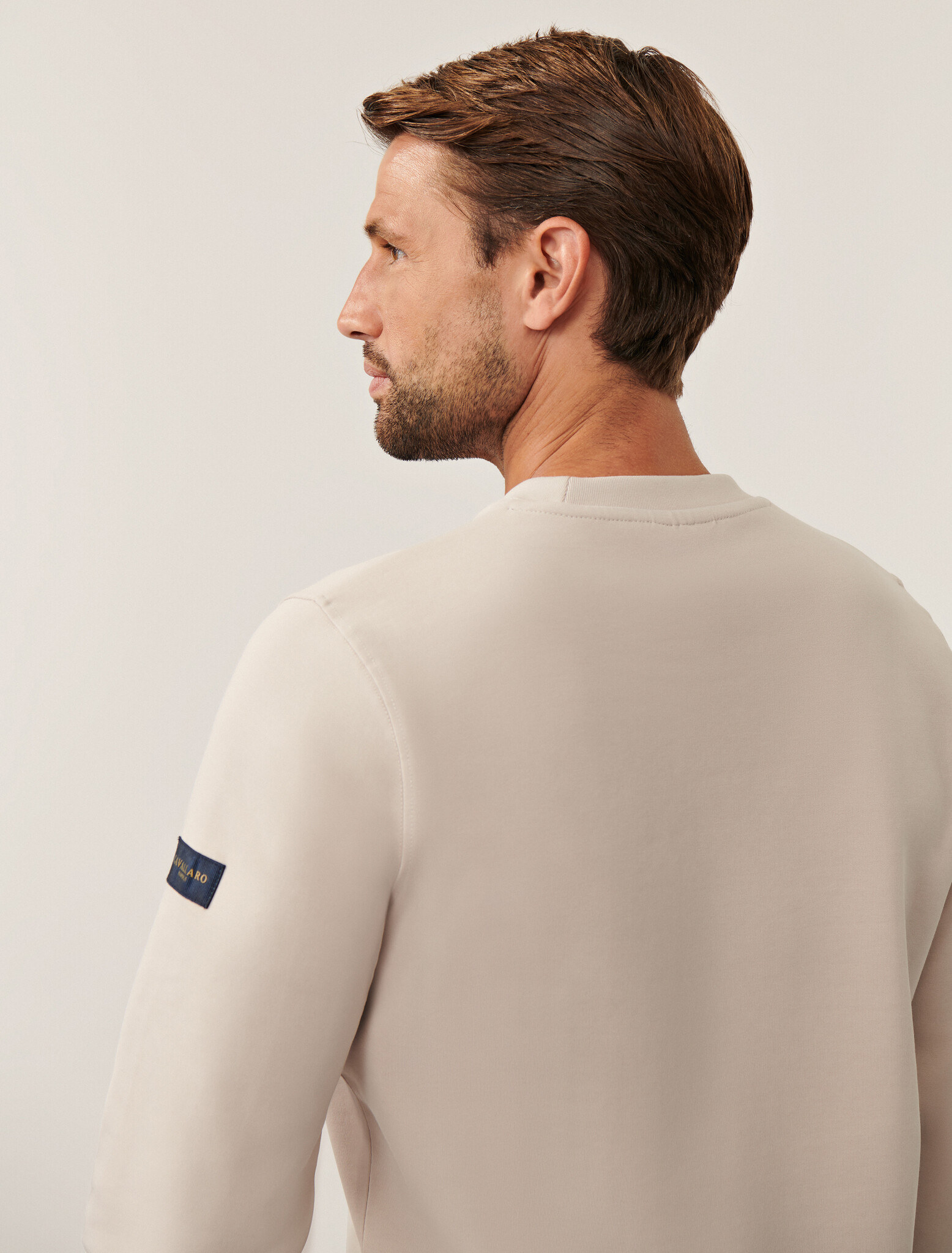 CAVALLARO Cavallaro Sanago r neck sweat dark kit