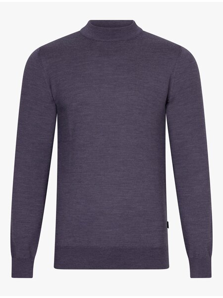 CAVALLARO Cavalaro Saronno turtle neck pullover purple