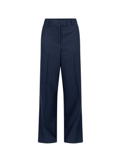 JANSEN AMSTERDAM colette broek wide long dark blue