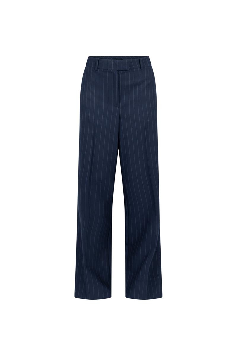 JANSEN AMSTERDAM colette broek wide long dark blue