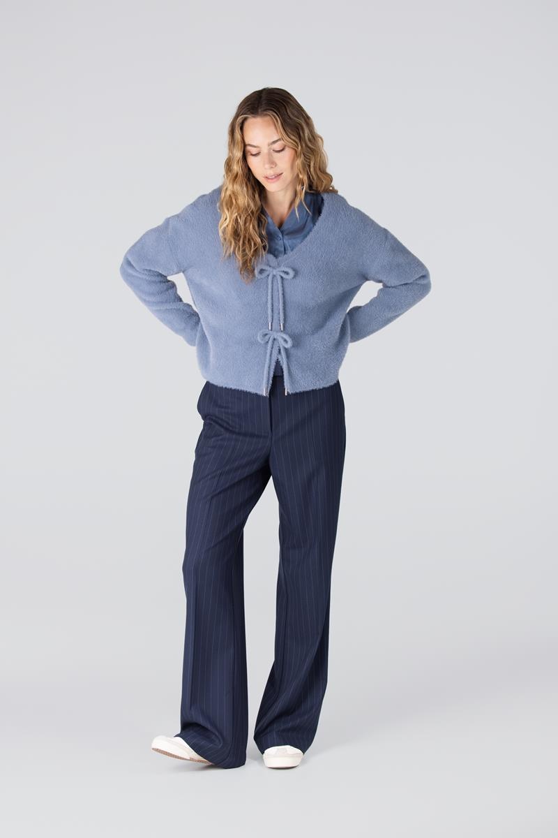 JANSEN AMSTERDAM colette broek wide long dark blue