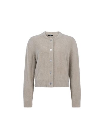 JANSEN AMSTERDAM cloe vest pressbuttons khaki