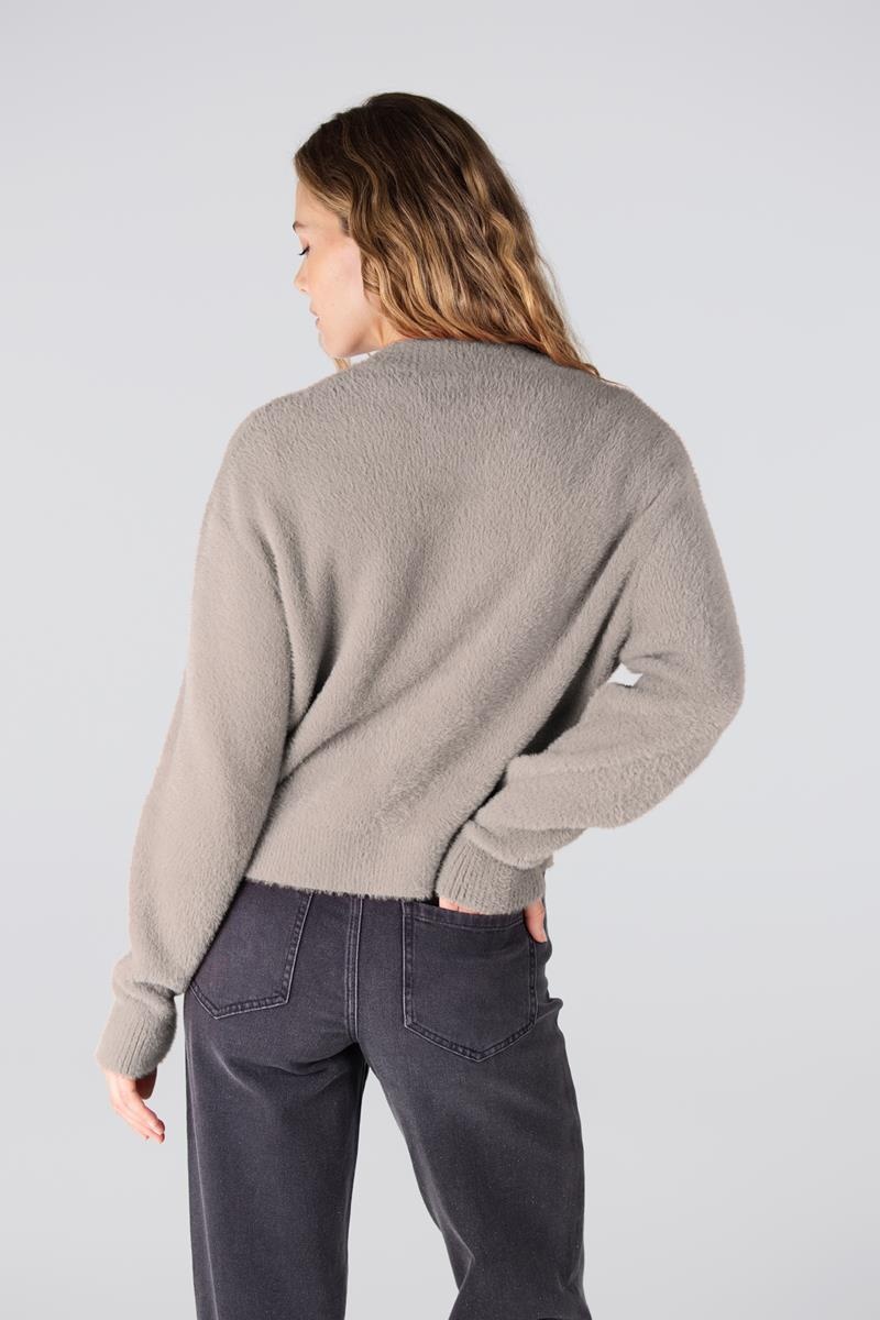 JANSEN AMSTERDAM cloe vest pressbuttons khaki