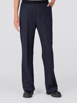 Jansen Amsterdam charlie broek logo band dark blue