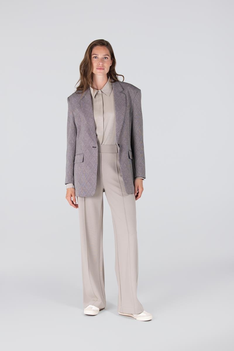 JANSEN AMSTERDAM aleid broek wide leg khaki