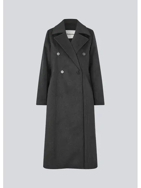 MODSTRÖM Olinamd coat dark grey mela