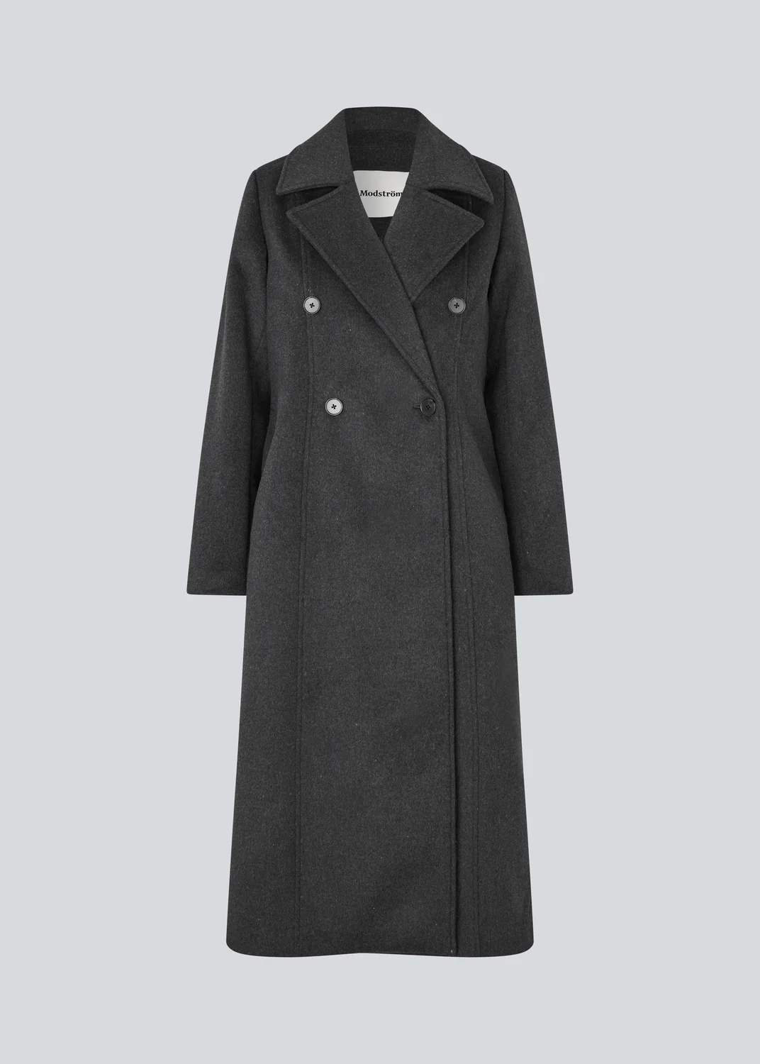 MODSTRÖM Olinamd coat dark grey mela