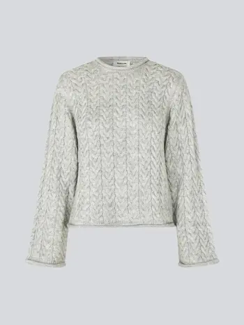 MODSTRÖM Kurtismd o-neck grey melange