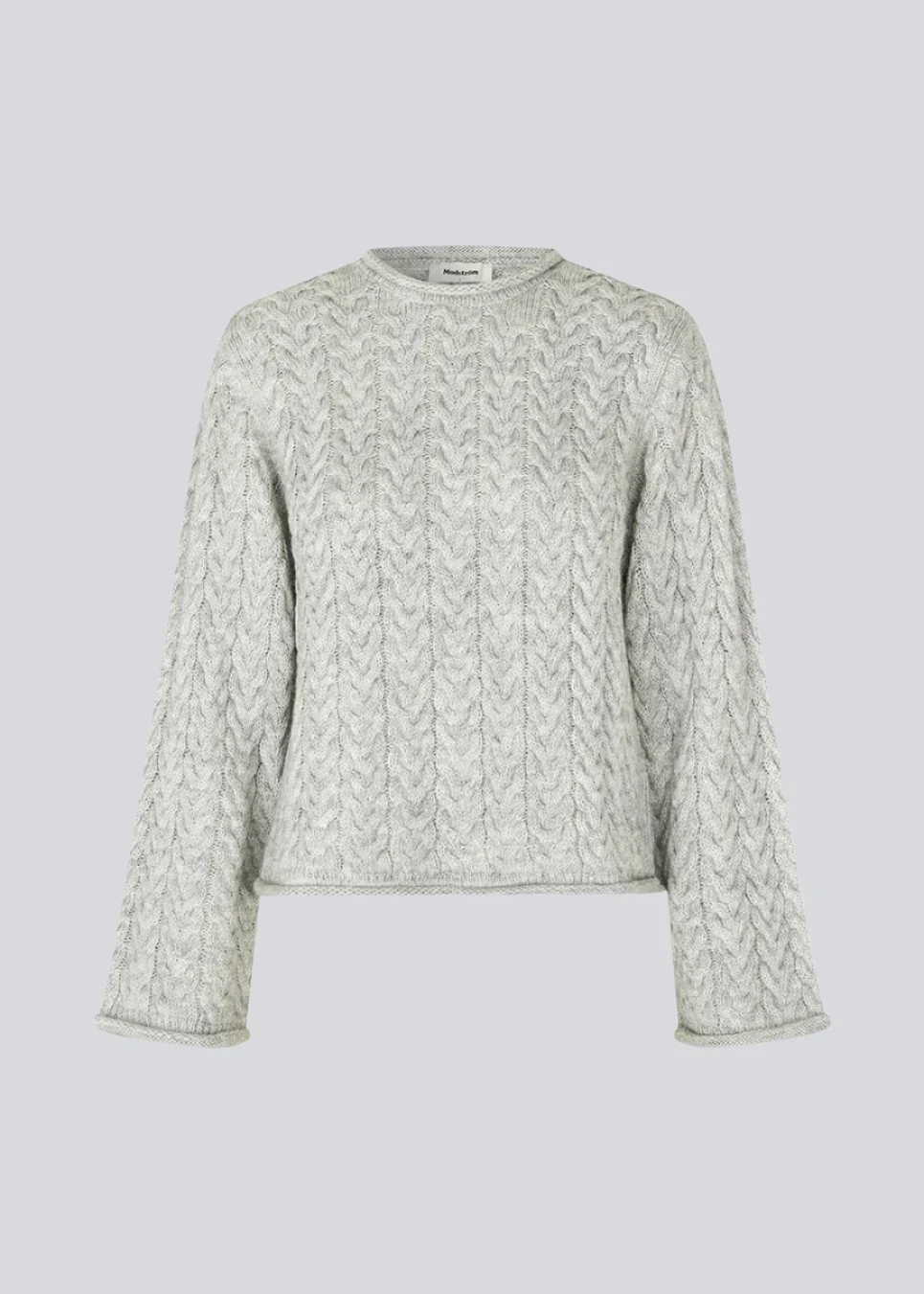 MODSTRÖM Kurtismd o-neck grey melange