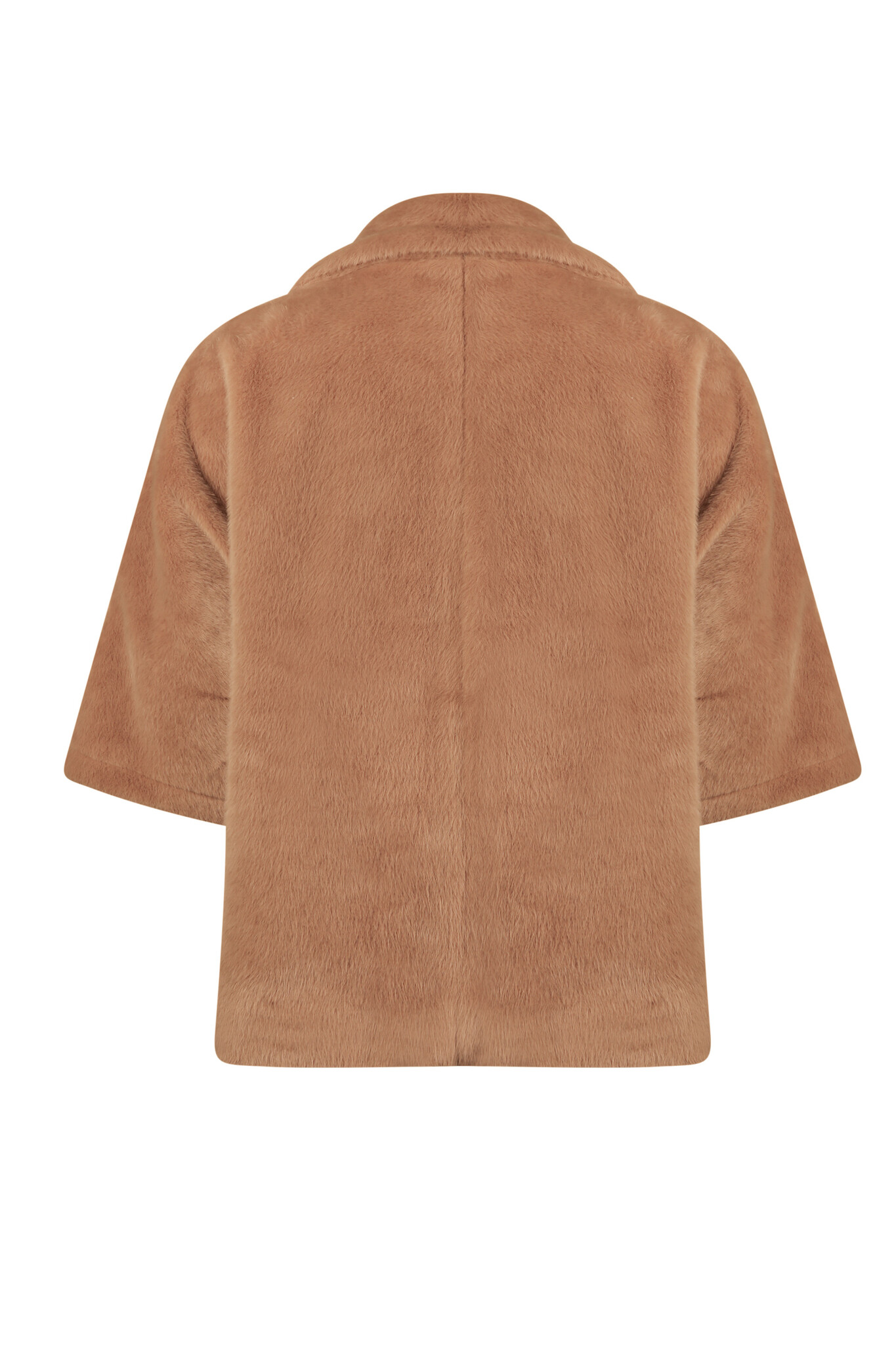 POOOLS FASHION Jacket fine fur camel